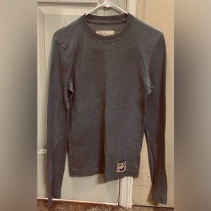 Men’s Hollister Grey Long Sleeve tee shirt